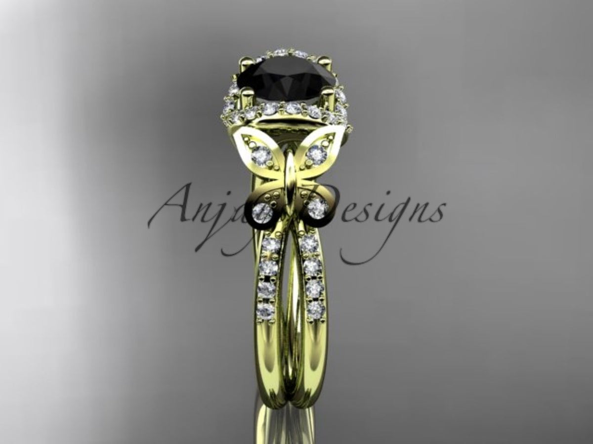 Multi-strand white gold band with sparkling diamond accents