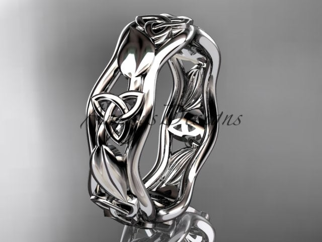 Intricate Celtic wedding ring design