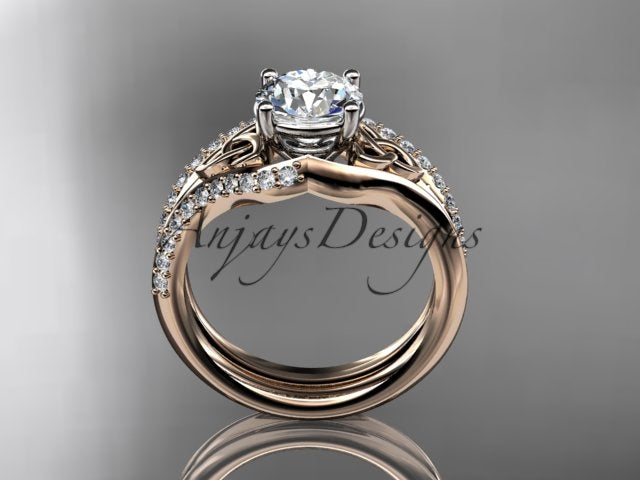 1. Original Celtic Trinity Knot bridal set by AnjaysDesigns