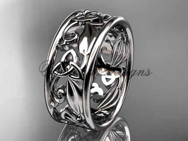 Men's Celtic Infinity Knot Wedding Band