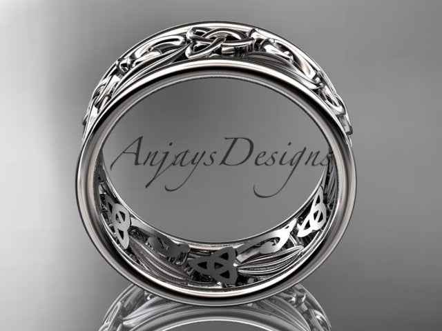 Men's Celtic Infinity Knot Wedding Band