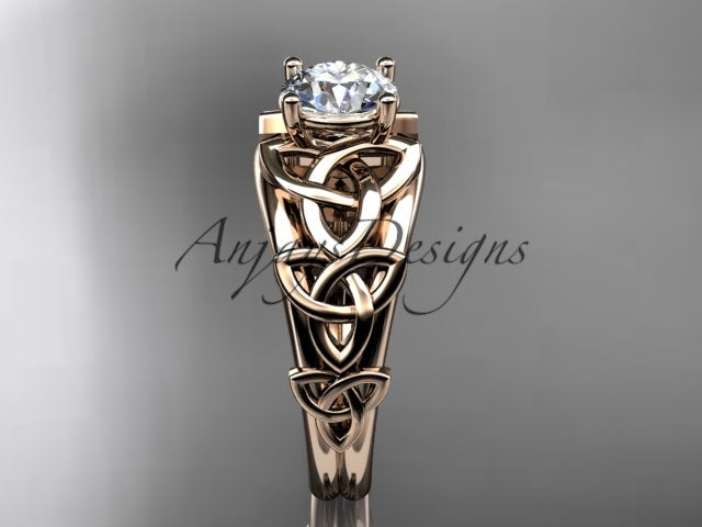 Original Celtic knot engagement ring