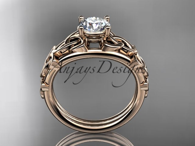 1. AnjaysDesigns Celtic engagement ring
