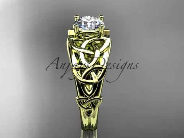 Celtic Knot Engagement Ring – 1 Carat Lab Grown Diamond