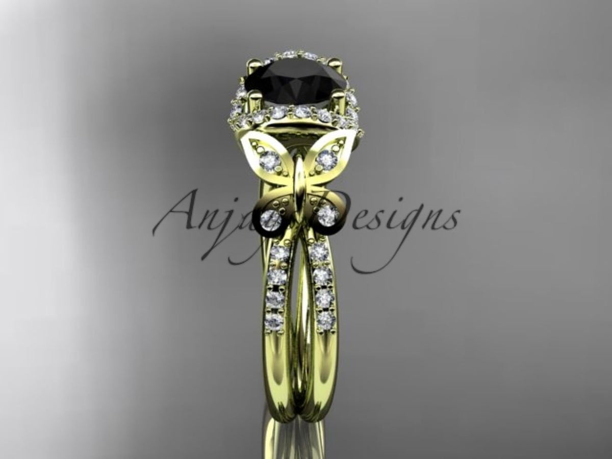 Multi-strand white gold band with sparkling diamond accents