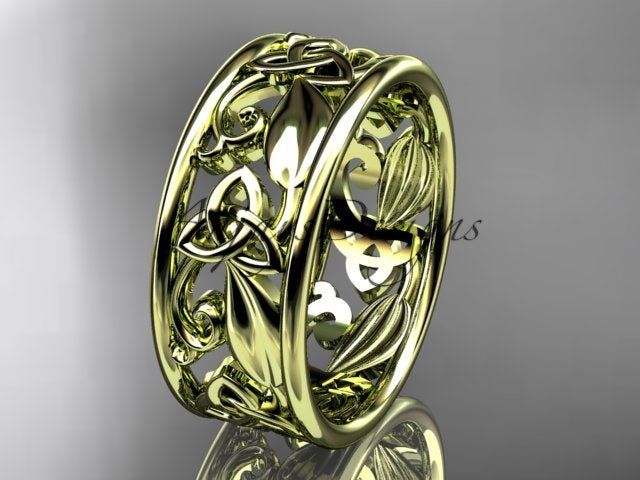 Men's Celtic Infinity Knot Wedding Band