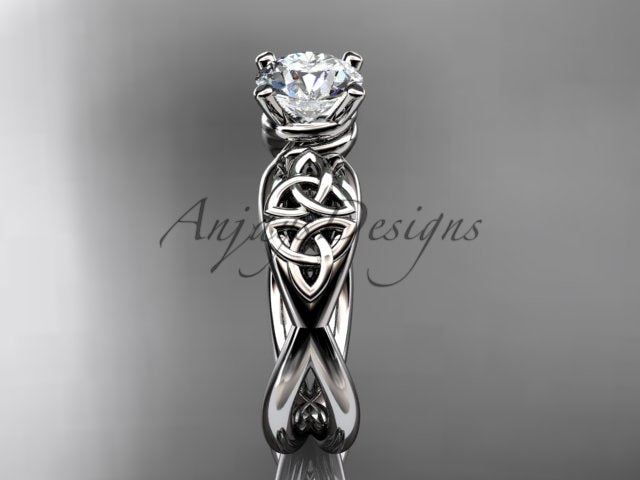 Celtic Trinity Knot Engagement Ring – 1 Carat Lab Grown Diamond