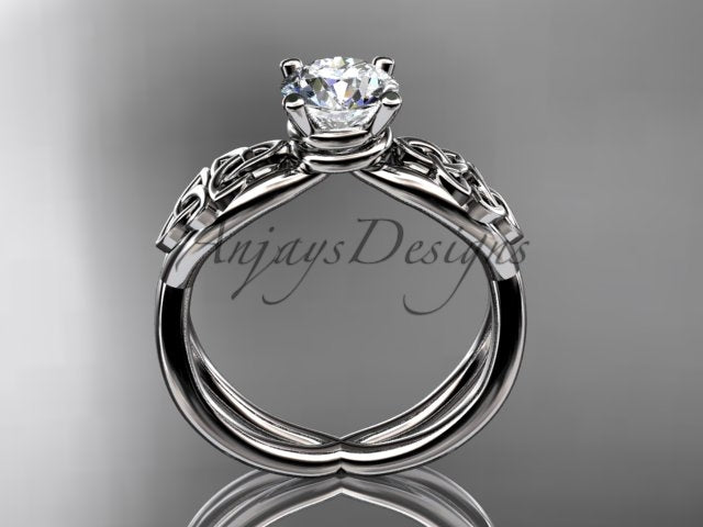 Celtic Trinity Knot Engagement Ring – 1 Carat Lab Grown Diamond